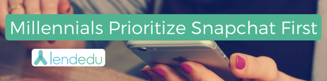Millennials Prioritize Snapchat First