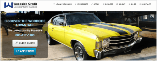 Woodside Credit Collector Car Financing Review