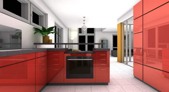 new home kitchen